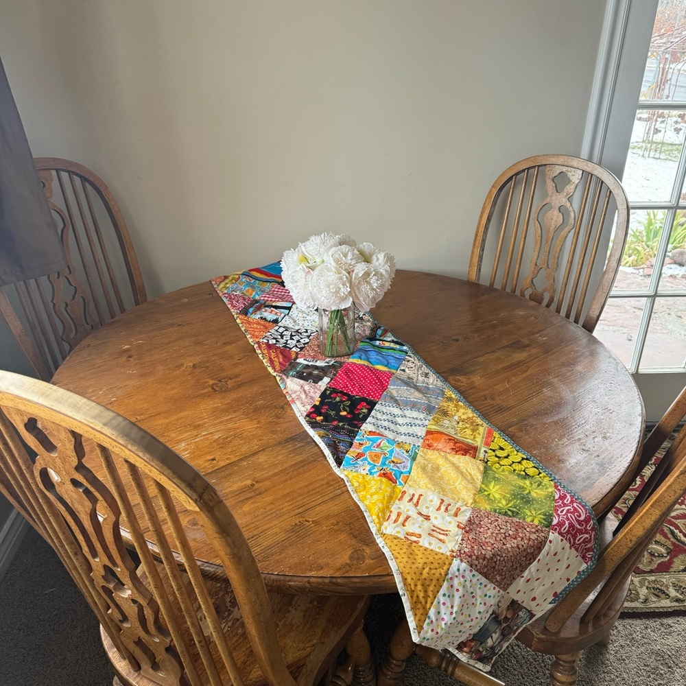 Handmade Patchwork Quilt Table Runner